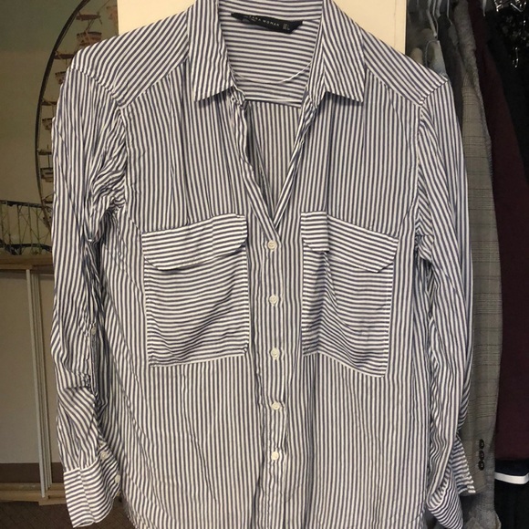 Zara Tops - Striped Button Down Zara Tops - Striped Button Down